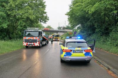 Wendlingen: Unfall mit drei Pkw, eine verletzte Person
